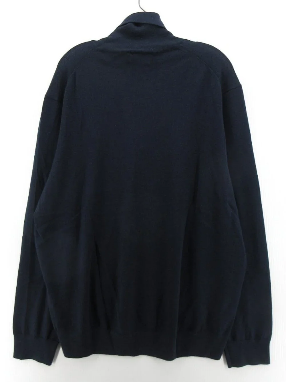 Polo Ralph Lauren Sweater XXL Navy Washable Merino Wool Turtleneck Pony